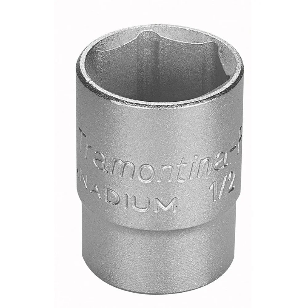 Soquete Sextavado Encaixe 1/2" CRV 1/2X19MM Tramontina Pro 44831/119