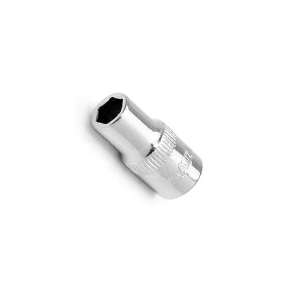 Soquete Sextavado Encaixe 1/4" CRV 1/4X4MM Sata ST11302SC