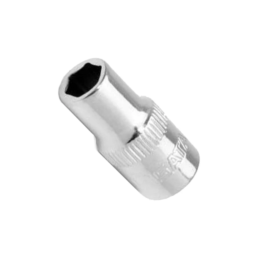 Soquete Sextavado Encaixe 1/4" CRV 1/4X4MM Sata ST11302SC