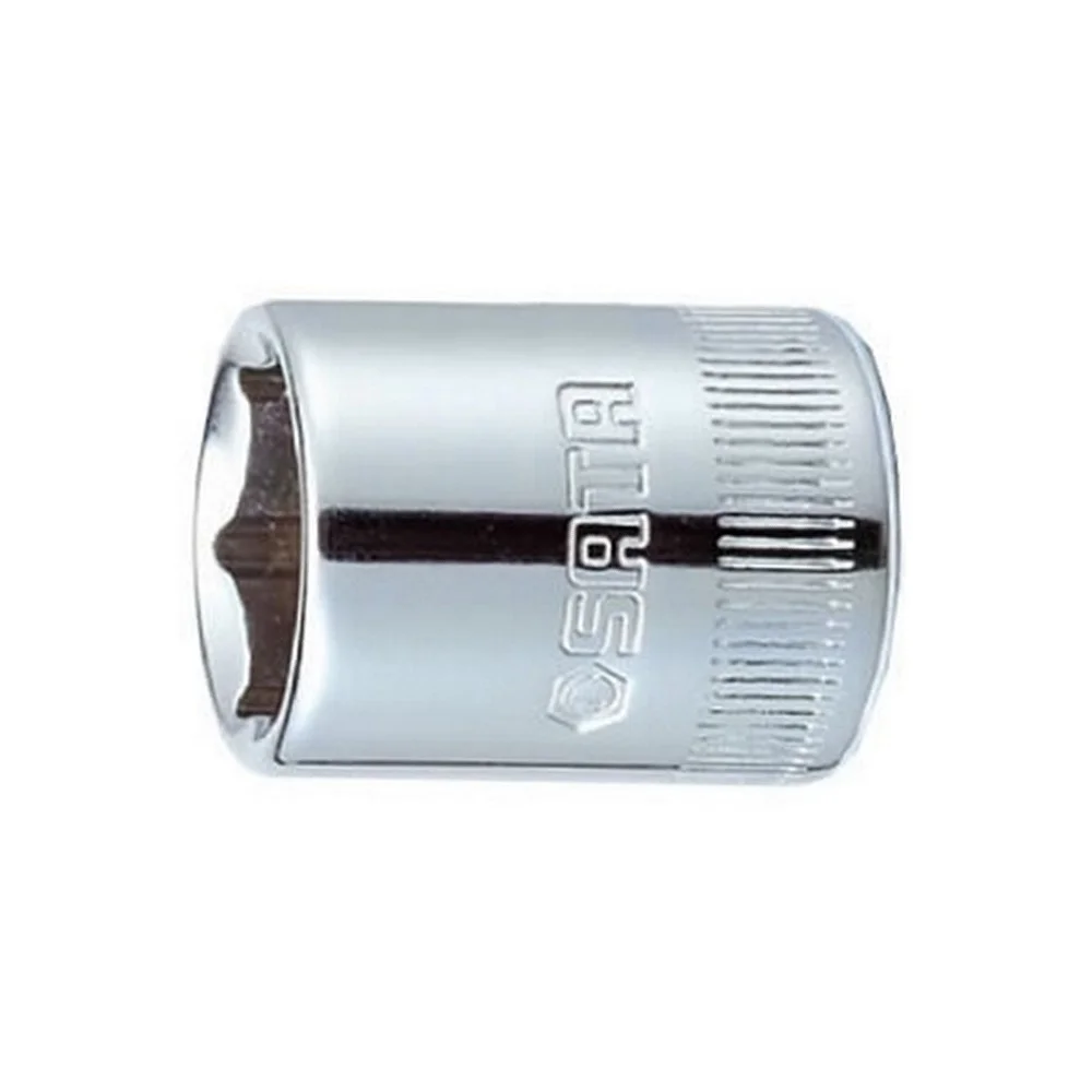 Soquete Sextavado Encaixe 1/4" CRV 1/4X6MM Sata ST11306SC