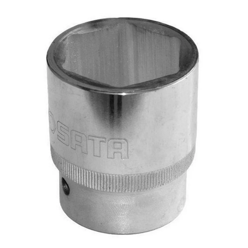 Soquete Sextavado Encaixe 3/4" CRV 3/4X1.7/16" Sata ST16312SC