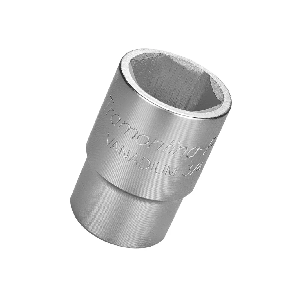 Soquete Sextavado Encaixe 3/4" CRV 3/4X30MM Tramontina Pro 44861/130