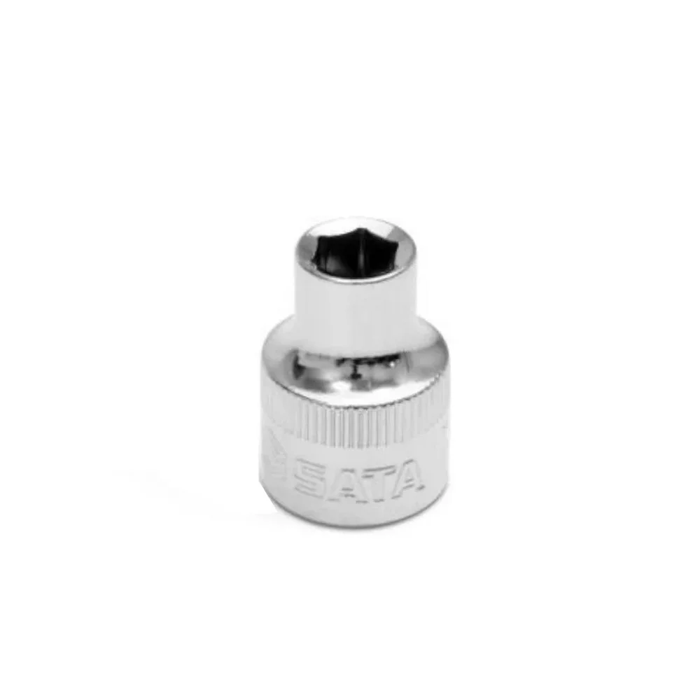 Soquete Sextavado Encaixe 3/8" CRV 3/8X10MM Sata ST12305SC