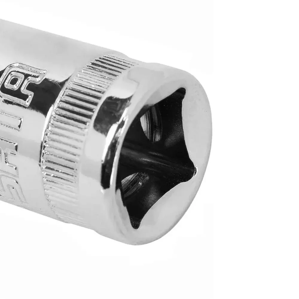 Soquete Sextavado Encaixe 3/8" CRV 3/8X1/2" Sata ST12105SC