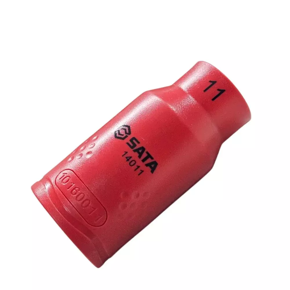 Soquete Sextavado Isolado 1000V VDE Encaixe 1/2" IEC60900 CRV 1/2X11MM Sata ST14011SC