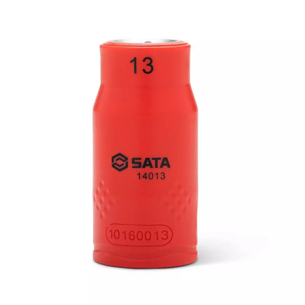 Soquete Sextavado Isolado 1000V VDE Encaixe 1/2" IEC60900 CRV 1/2X13MM Sata ST14013SC