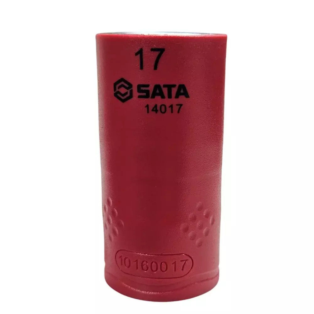 Soquete Sextavado Isolado 1000V VDE Encaixe 1/2" IEC60900 CRV 1/2X17MM Sata ST14017SC