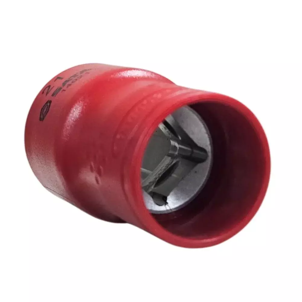 Soquete Sextavado Isolado 1000V VDE Encaixe 1/2" IEC60900 CRV 1/2X21MM Sata ST14021SC