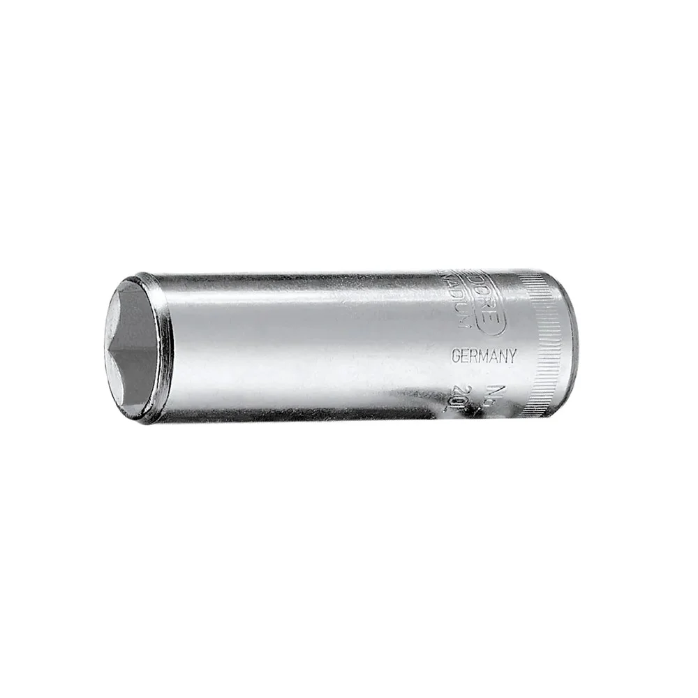 Soquete Sextavado Longo CRV 1/4X13MM Gedore 20L