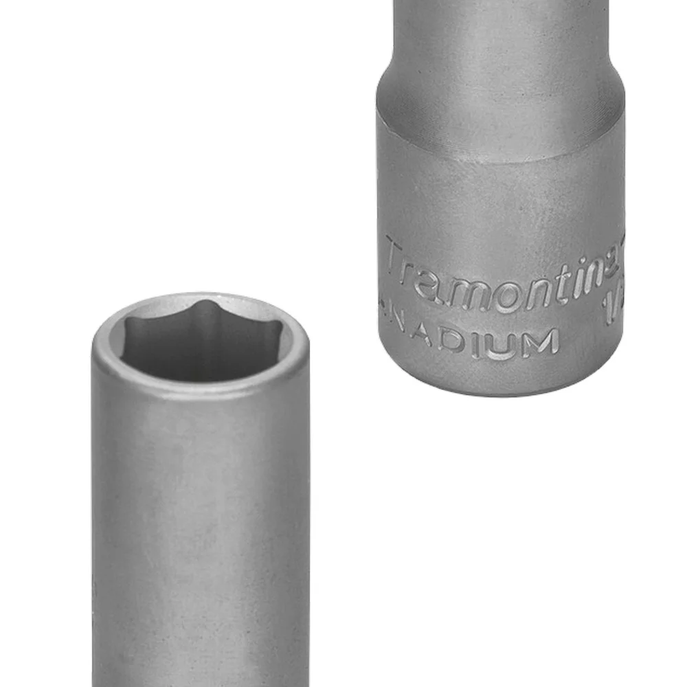 Soquete Sextavado Longo Encaixe 1/2" 1/2X13MM Tramontina Pro 44802/113
