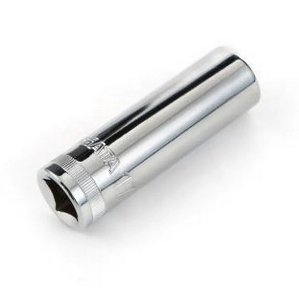 Soquete Sextavado Longo Encaixe 1/2" CRV 1/2X1" Sata ST13211SC