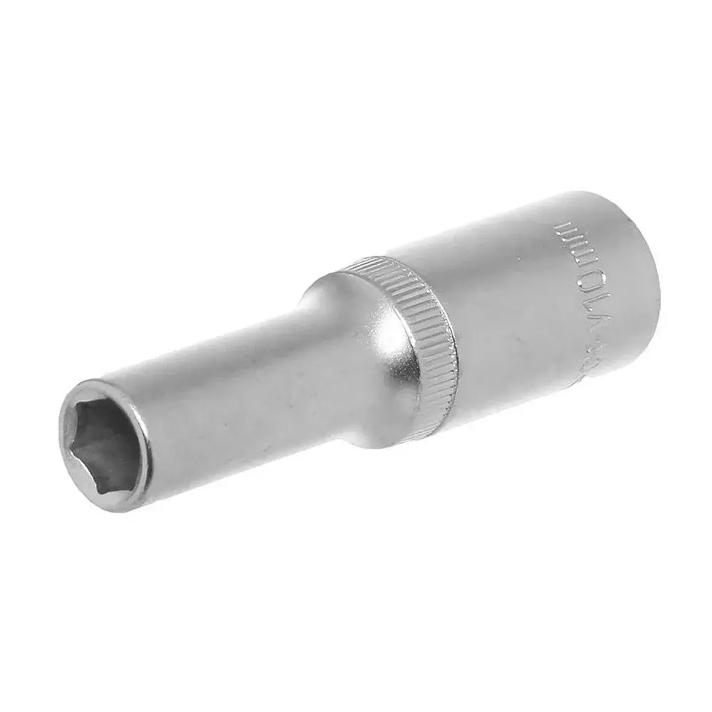Soquete Sextavado Longo Encaixe 1/2" CRV 1/2X10MM Corneta 3310010