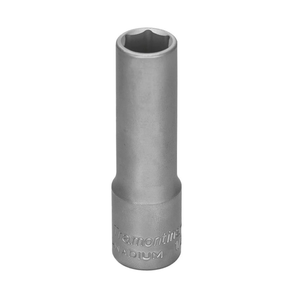 Soquete Sextavado Longo Encaixe 1/2" CRV 1/2X10MM Tramontina Pro 44802/110