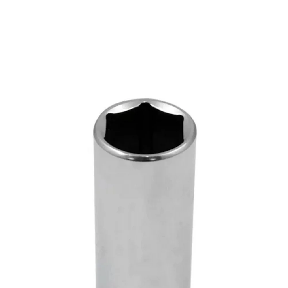 Soquete Sextavado Longo Encaixe 1/2" CRV 1/2X11/16" Sata ST13206SC