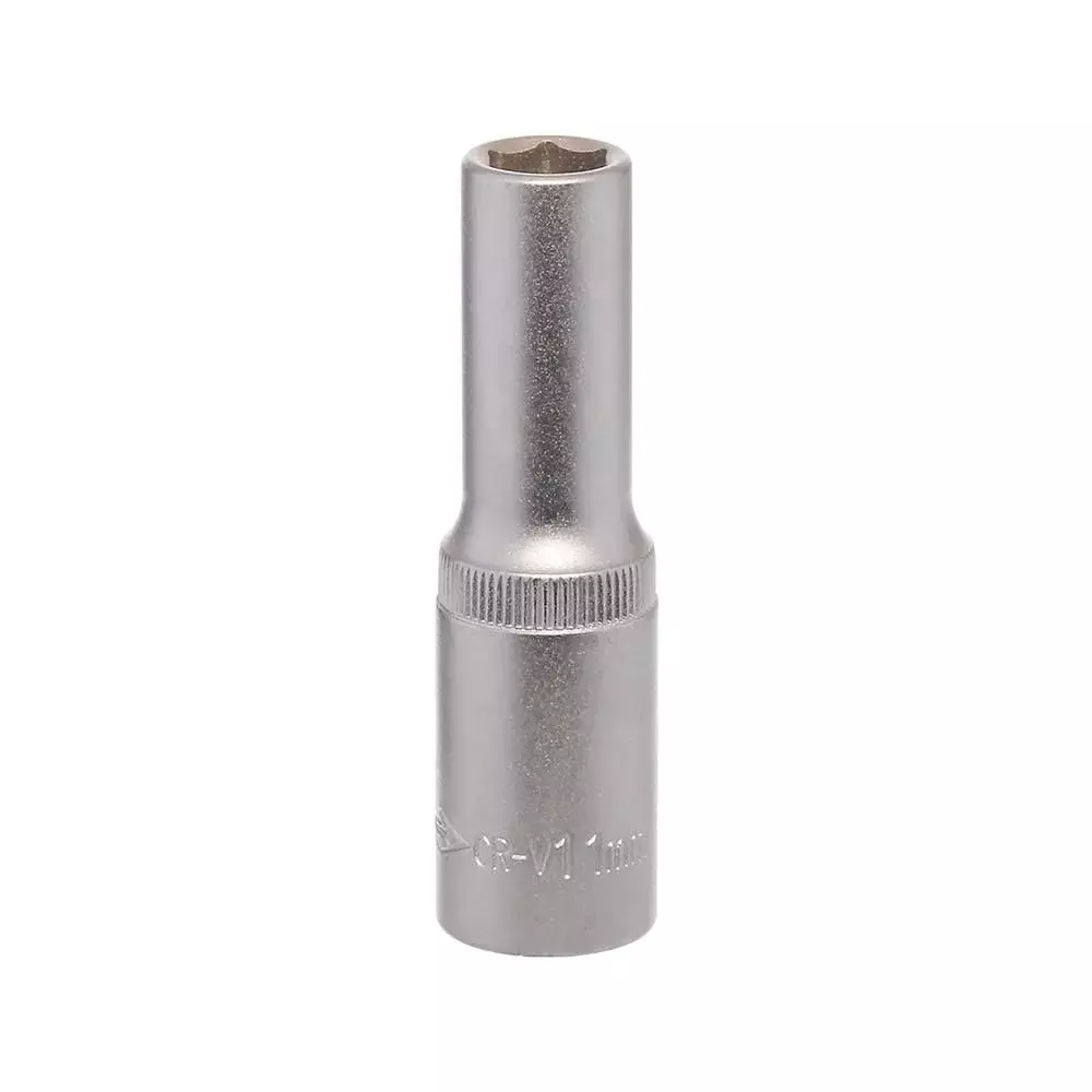 Soquete Sextavado Longo Encaixe 1/2" CRV 1/2X11MM Corneta 3310011