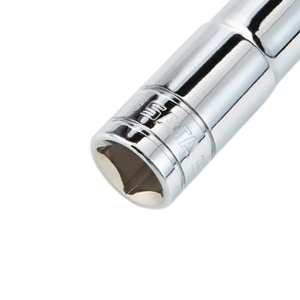 Soquete Sextavado Longo Encaixe 1/2" CRV 1/2X1/2" Sata ST13203SC