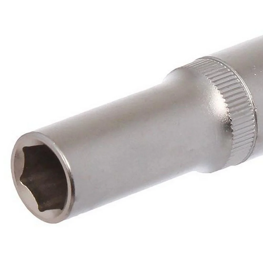 Soquete Sextavado Longo Encaixe 1/2" CRV 1/2X12MM Corneta 3310012