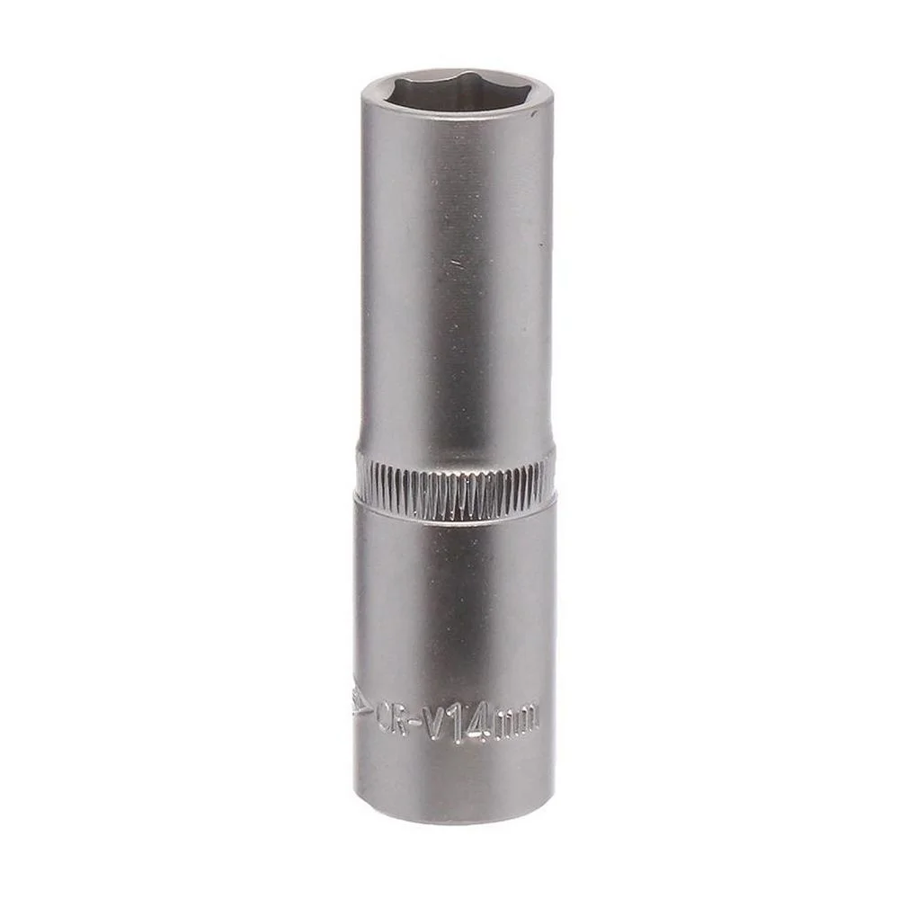 Soquete Sextavado Longo Encaixe 1/2" CRV 1/2X14MM Corneta 3310014