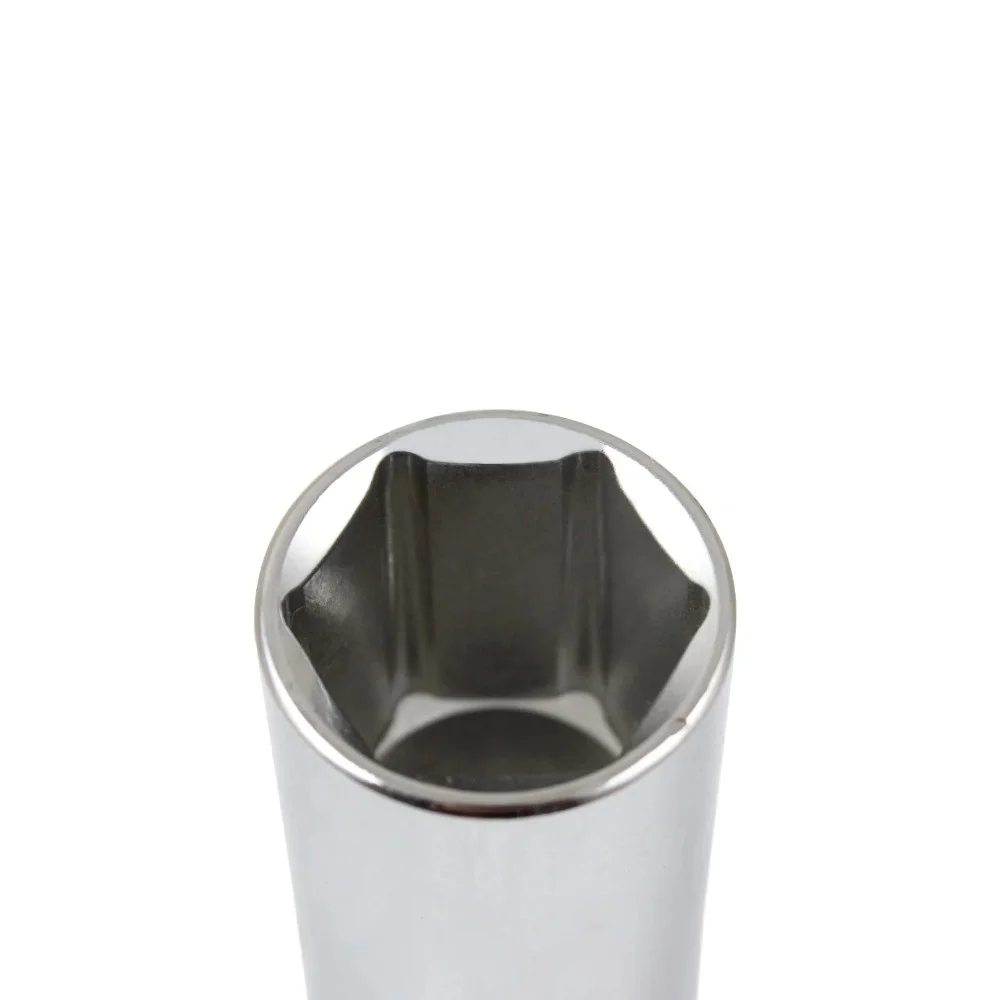 Soquete Sextavado Longo Encaixe 1/2" CRV 1/2X15/16" Sata ST13210SC