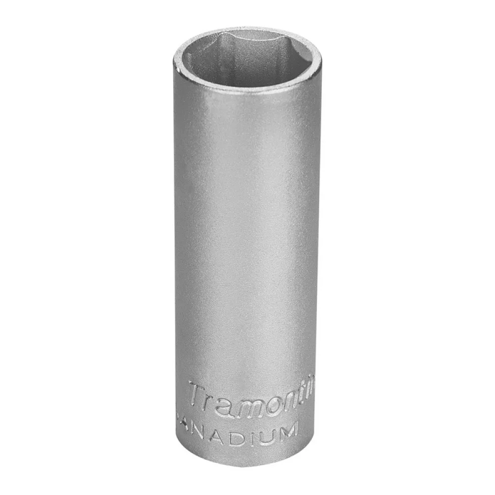Soquete Sextavado Longo Encaixe 1/2" CRV 1/2X15MM Tramontina Pro 44802/115