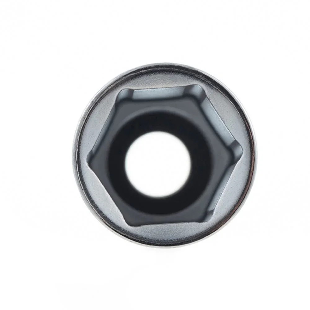 Soquete Sextavado Longo Encaixe 1/2" CRV 1/2X17MM Sata ST13408SC