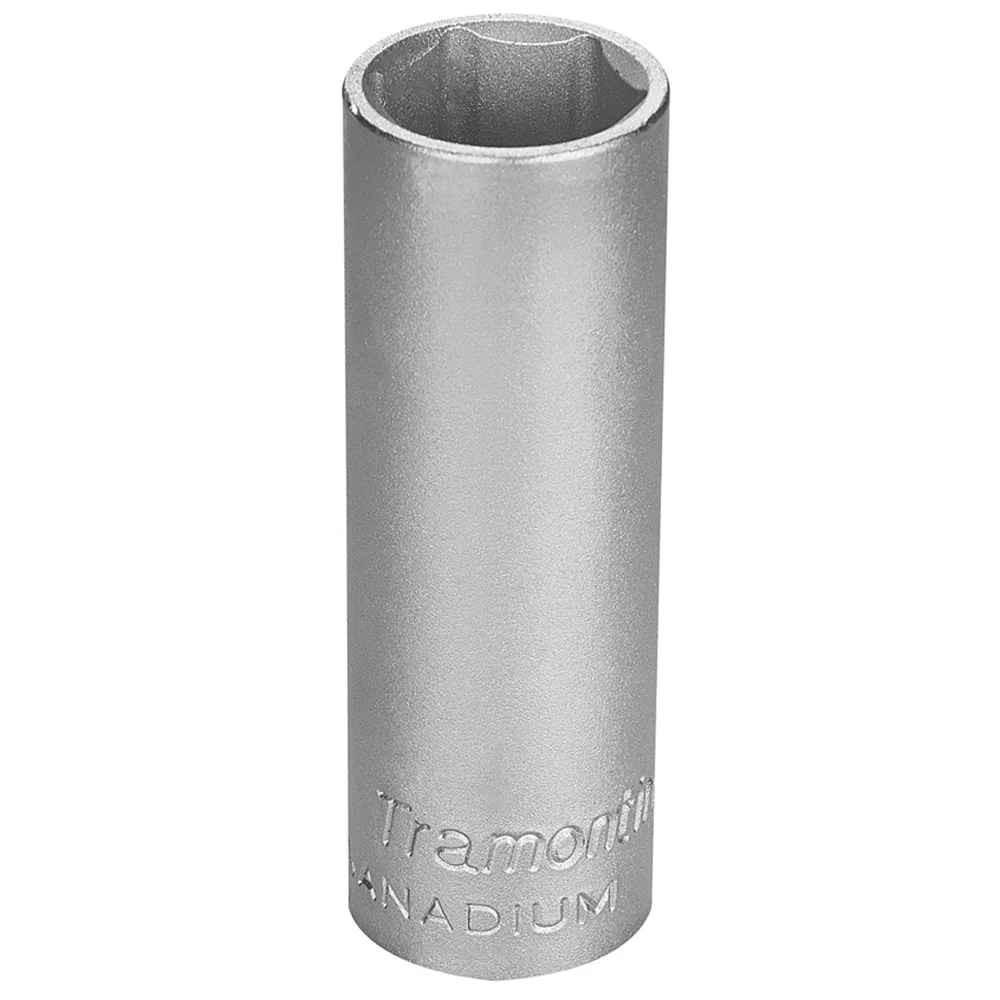 Soquete Sextavado Longo Encaixe 1/2" CRV 1/2X17MM Tramontina Pro 44802/117