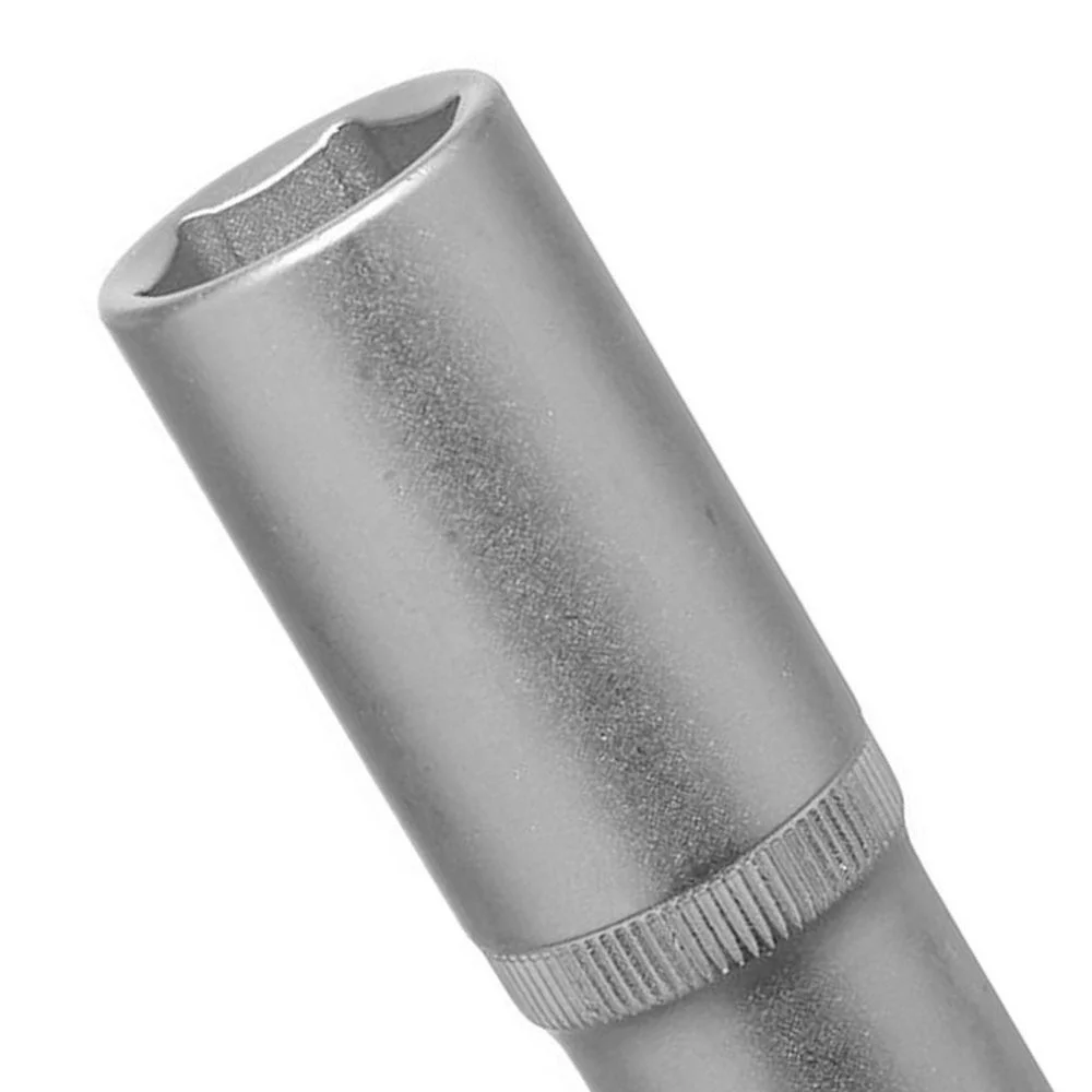 Soquete Sextavado Longo Encaixe 1/2" CRV 1/2X18MM Corneta 3310018