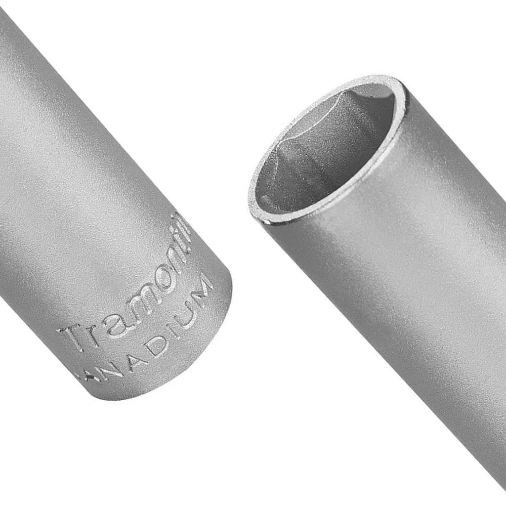 Soquete Sextavado Longo Encaixe 1/2" CRV 1/2X18MM Tramontina Pro 44802/118