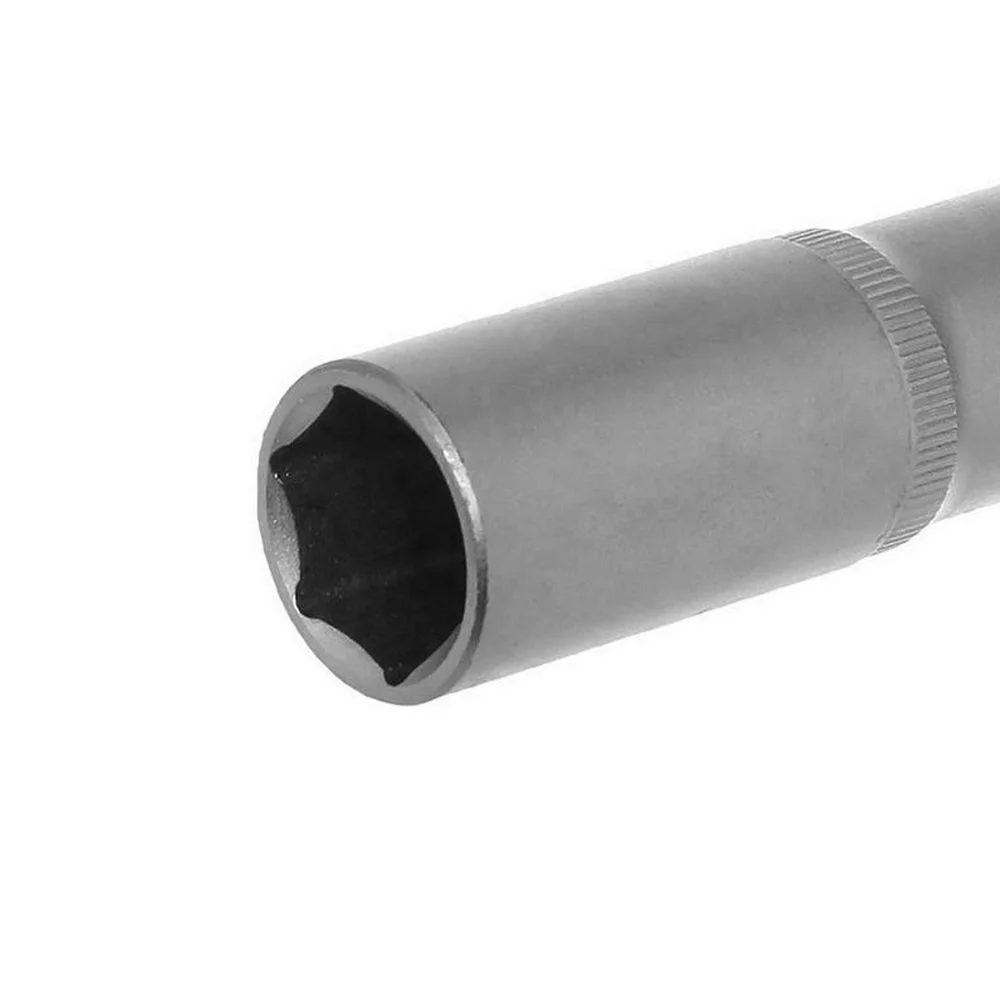 Soquete Sextavado Longo Encaixe 1/2" CRV 1/2X19MM Corneta 3310019