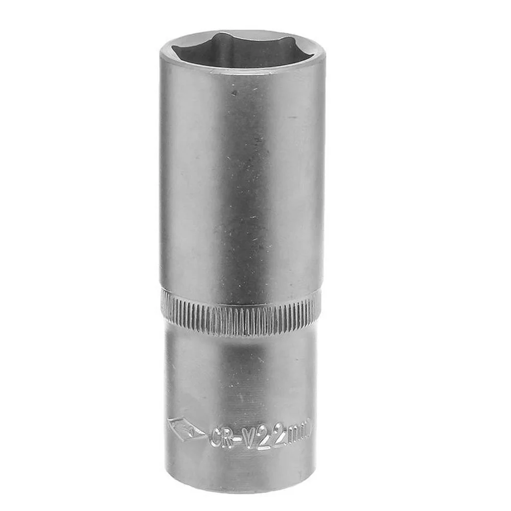 Soquete Sextavado Longo Encaixe 1/2" CRV 1/2X22MM Corneta 3310022