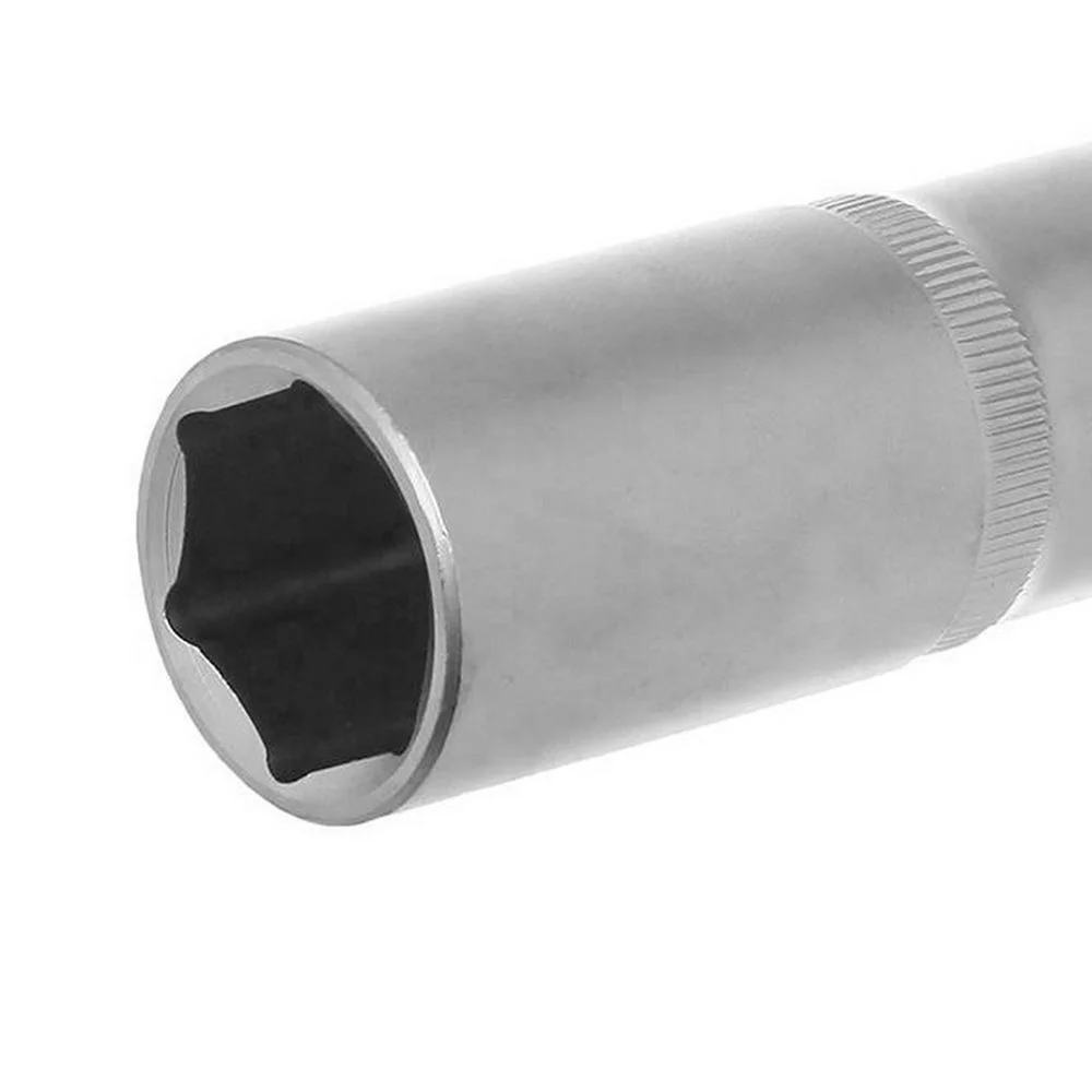 Soquete Sextavado Longo Encaixe 1/2" CRV 1/2X22MM Corneta 3310022