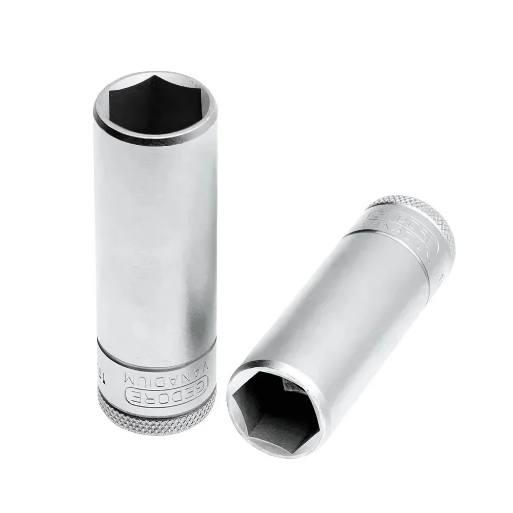 Soquete Sextavado Longo Encaixe 1/2" CRV 1/2X22MM Gedore 19L