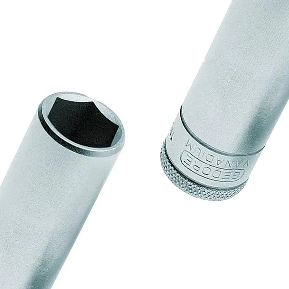 Soquete Sextavado Longo Encaixe 1/2" CRV 1/2X24MM Gedore 19L