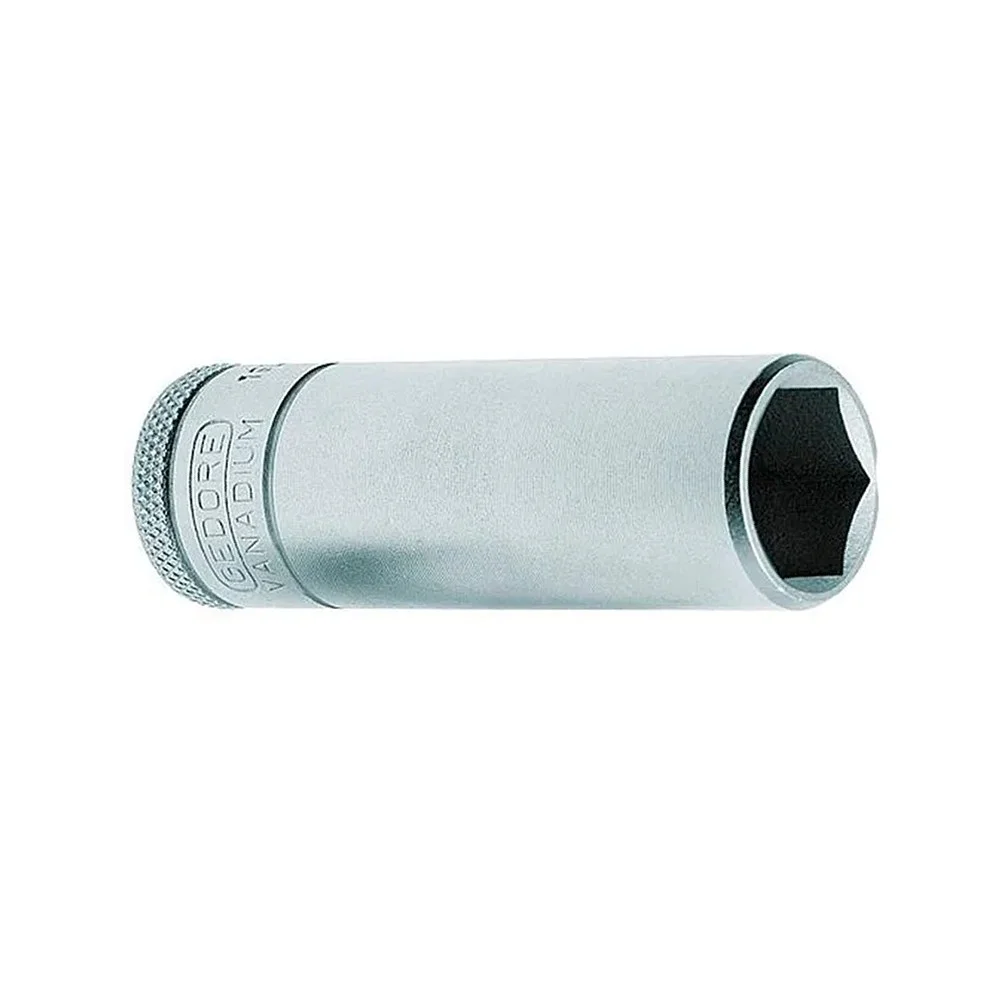Soquete Sextavado Longo Encaixe 1/2" CRV 1/2X24MM Gedore 19L