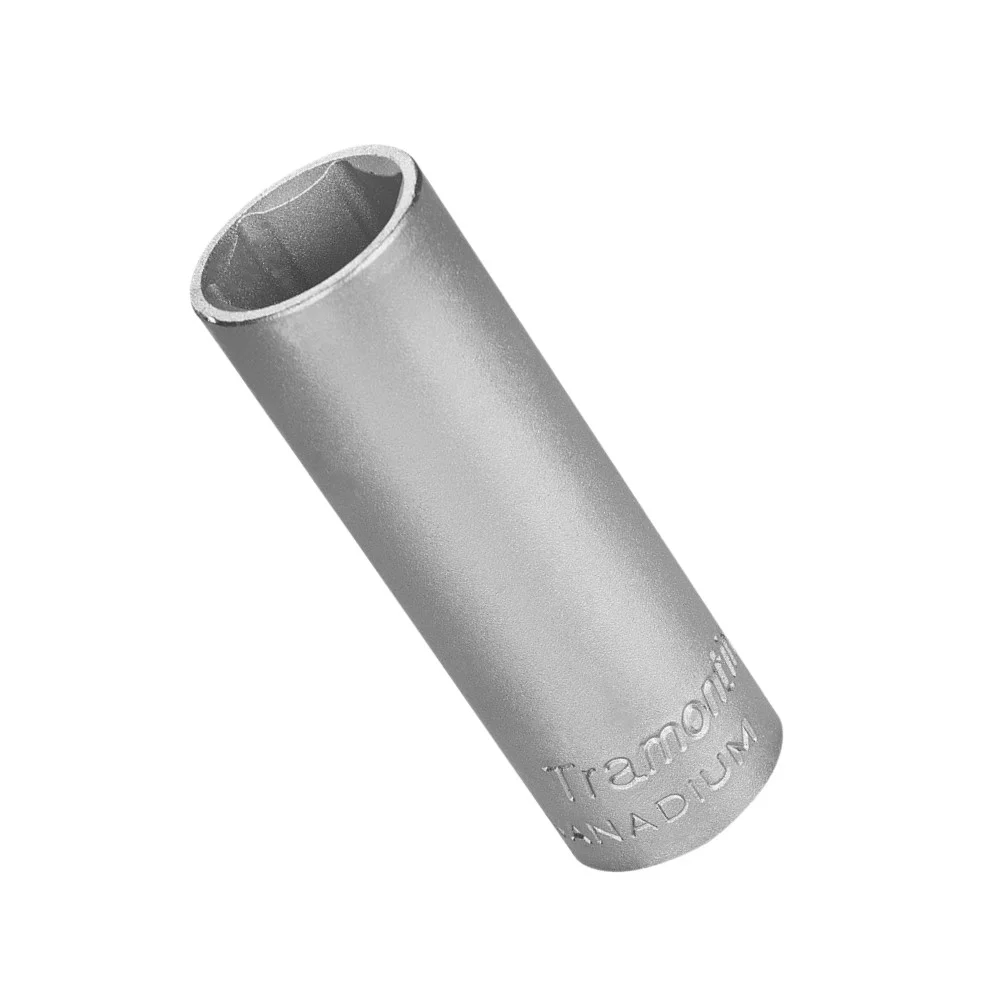 Soquete Sextavado Longo Encaixe 1/2" CRV 1/2X24MM Tramontina Pro 44802/124