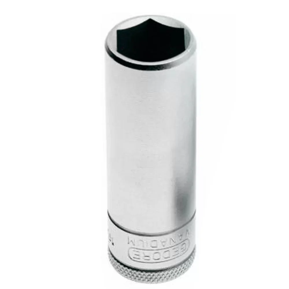 Soquete Sextavado Longo Encaixe 1/2" CRV 1/2X30MM Gedore 19L