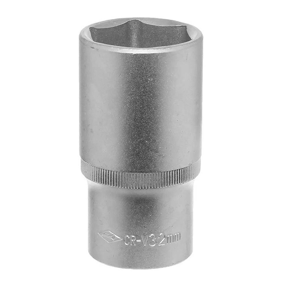 Soquete Sextavado Longo Encaixe 1/2" CRV 1/2X32MM Corneta 3310032