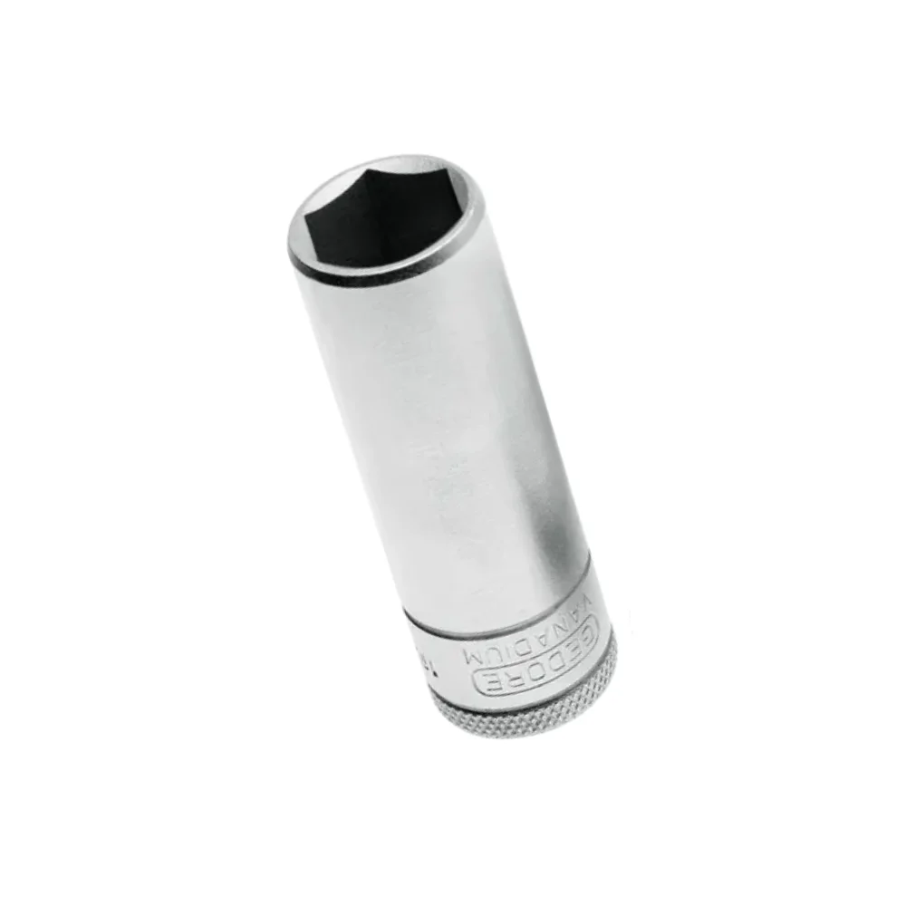 Soquete Sextavado Longo Encaixe 1/2" CRV 1/2X32MM Gedore 19L
