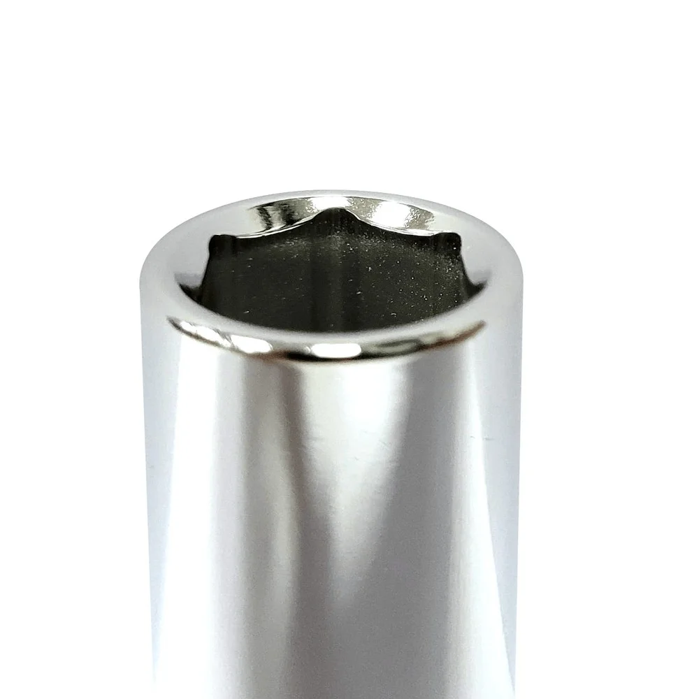 Soquete Sextavado Longo Encaixe 1/2" CRV 1/2X3/8" Sata ST13201SC