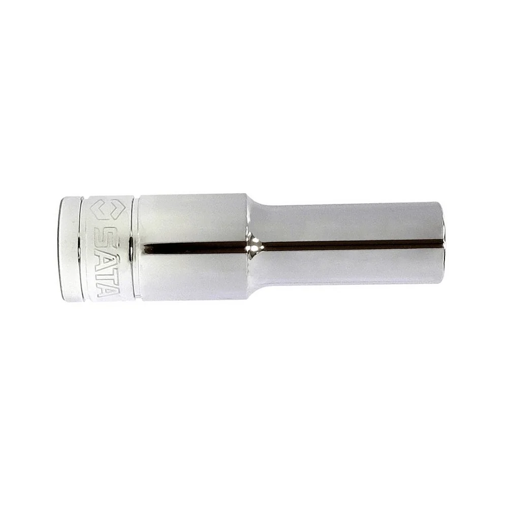 Soquete Sextavado Longo Encaixe 1/2" CRV 1/2X3/8" Sata ST13201SC
