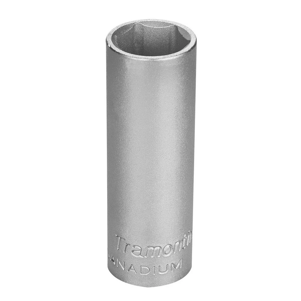 Soquete Sextavado Longo Encaixe 1/2" CRV 1/2X5/8" Tramontina Pro 44803/105