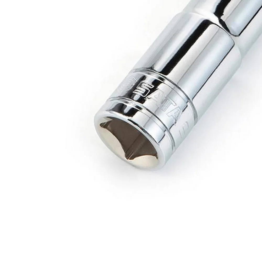Soquete Sextavado Longo Encaixe 1/2" CRV 1/2X7/8" Sata ST13209SC