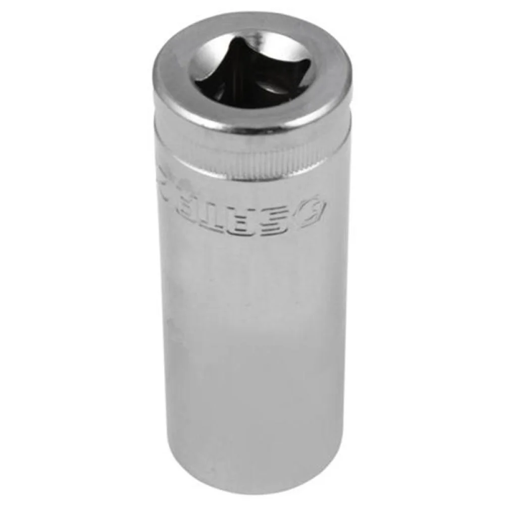 Soquete Sextavado Longo Encaixe 1/2" CRV 1/2X22MM Sata ST13413SC
