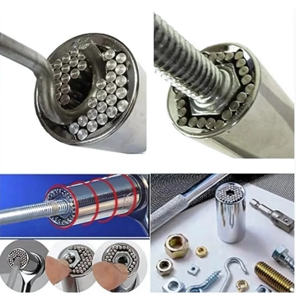 Soquete Universal Encaixe 3/8" com Adaptador 1/4" 7 A 19MM Noll 3490001