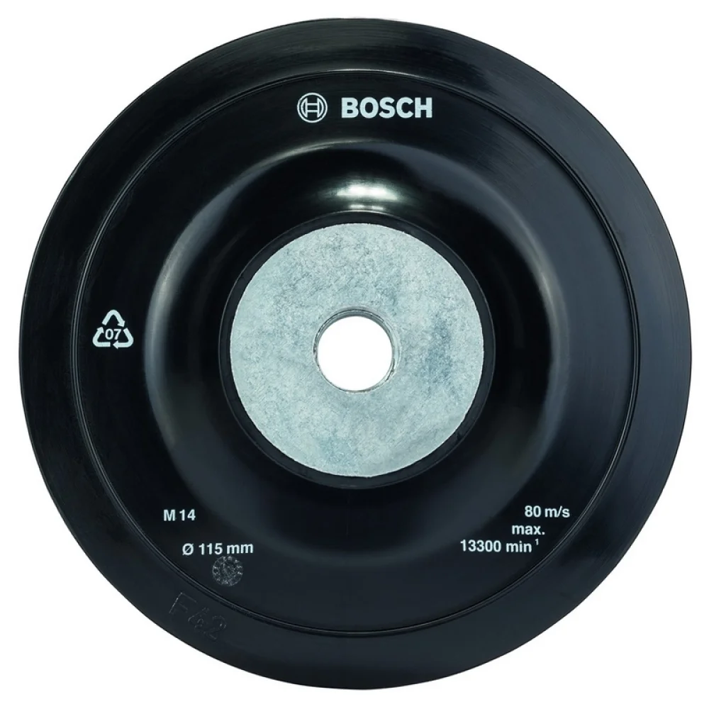 Suporte de Disco Lixa com Porca 4.1/2" Bosch 2608601005