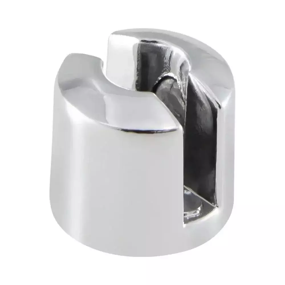 Suporte Fenda Metal Cromado 4MM Bendoor 6002