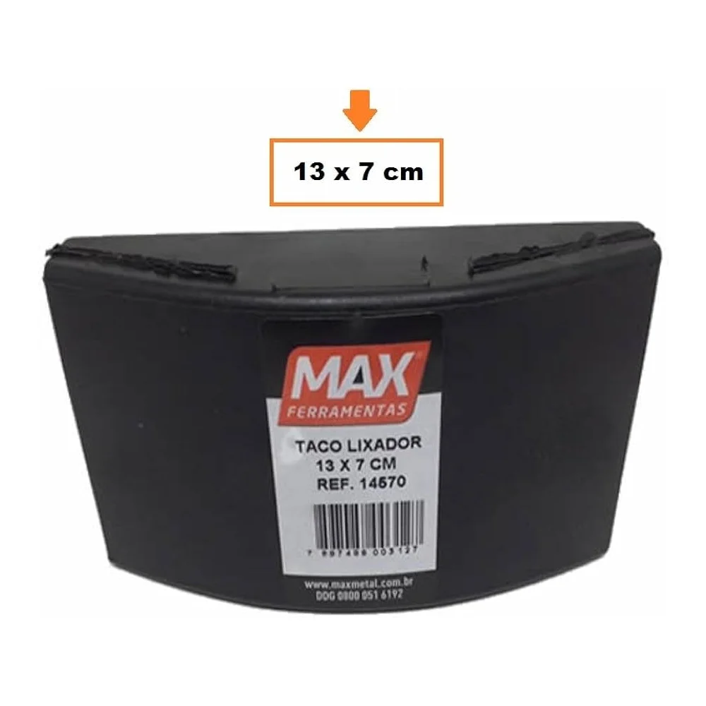Taco Lixador 130X70MM Max 14570