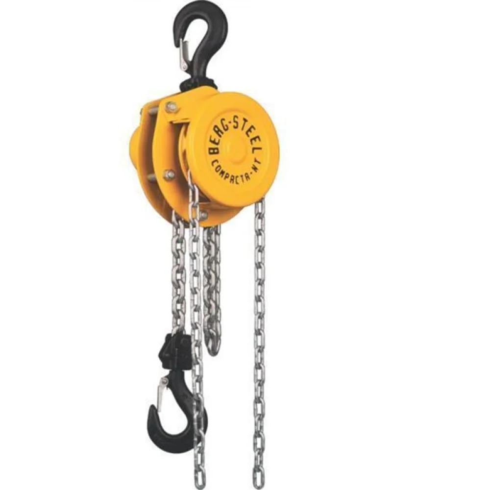 Talha Manual Compacta de Corrente 1TX10M Berg Steel 1210NT