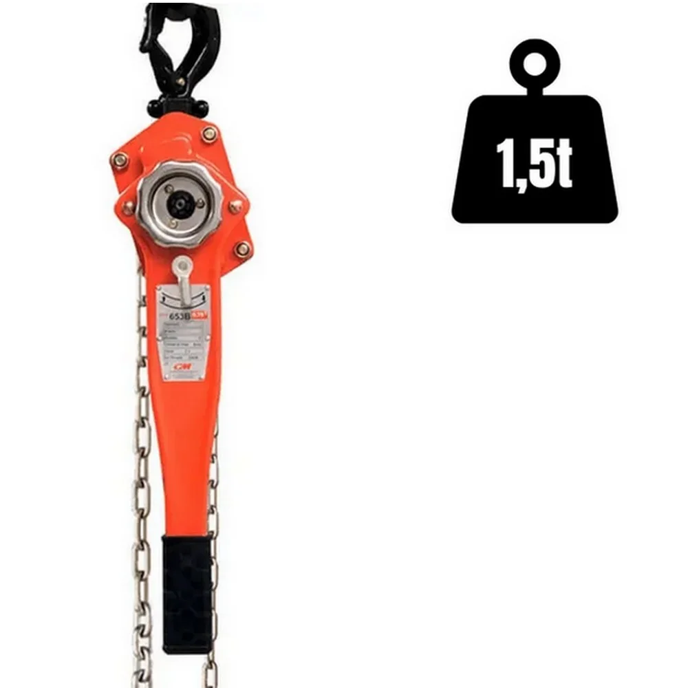 Talha de Alavanca DE Corrente 1,5TX3M Columbus B86LH653B153