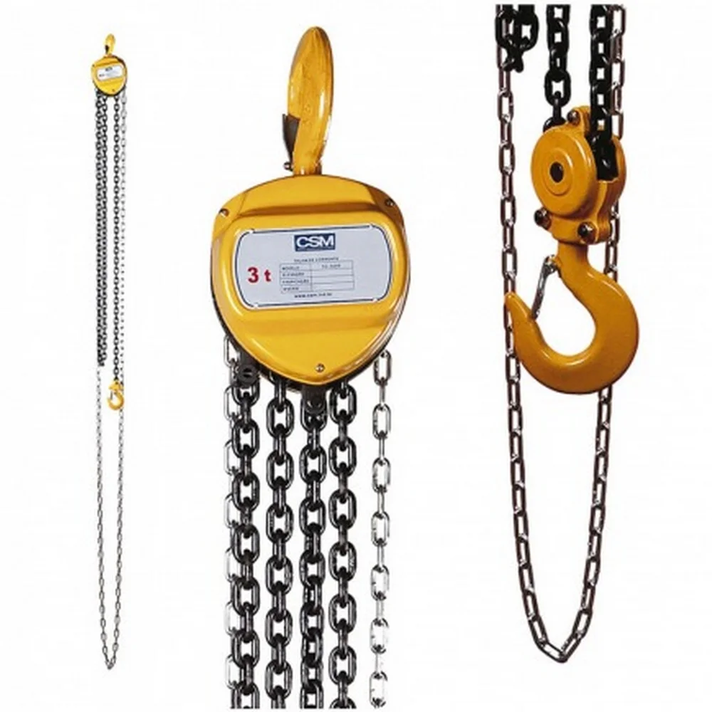 Talha Manual Compacta DE Corrente 3TX3M Csm TC 3000